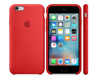Apple iPhone 6s Silicone Case czerwony - 259192 - zdjęcie 3